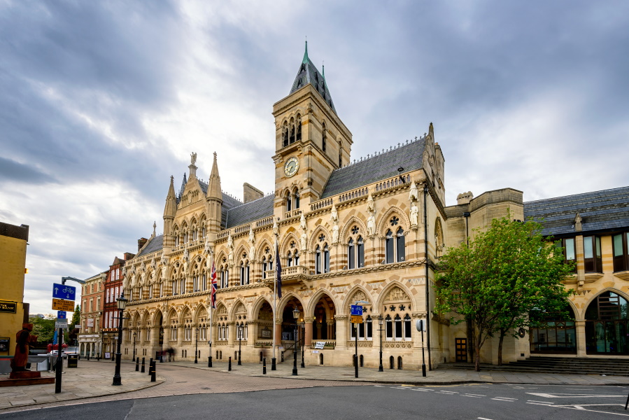 The Best UK Towns To Start A Business - Northampton Guildhall